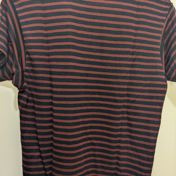 REFORMATION Plush Relaxed Crew Rugby Strip SIZE XS - Picture 7 of 8